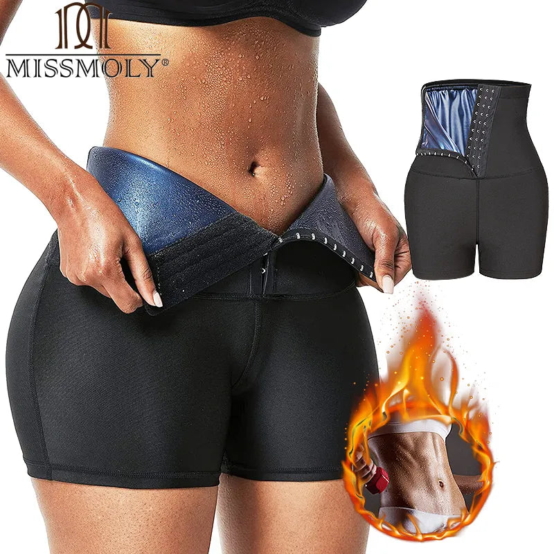 SexyStyle Hot Sweat Sauna Panties Body Shaper Shorts Weight Loss Slimming Shapewear Waist Trainer Tummy Control Thermo Leggings