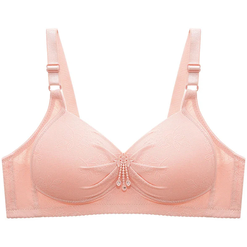 Sexystyle Large Bra for Women Thin Simple Seamless Pushup Bra Without Steel Rings Casual Comfortable Bra Lingerie Lenceria Para Damas - MiroleekNeto