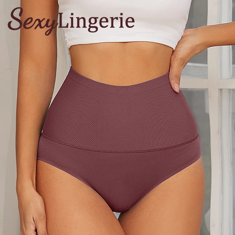 SexyStyle Tummy Control Briefs Shapewear for Women Seamless Shaping Thong Panties Body Shaper Underwear Slimming Waist Trainer Bodyshaper