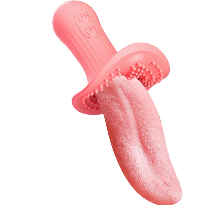 SexyStyle Realistic Tongue Licking Vibrator Pussy Licking Blowjob Clit Breast Breast Stimulation for Women Sex Toys Masturbation Toys - MiroleekNeto