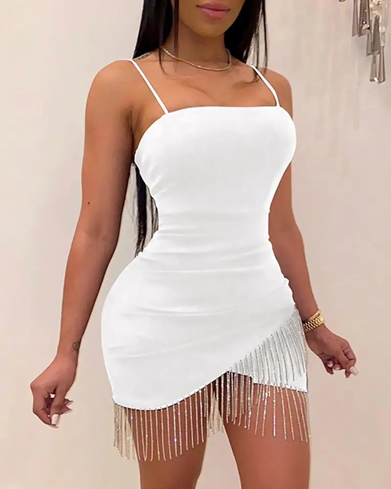 SexyStyle Dress Summer Elegant Suspender Short Mini Pencil Sexy Dresses - MiroleekNeto