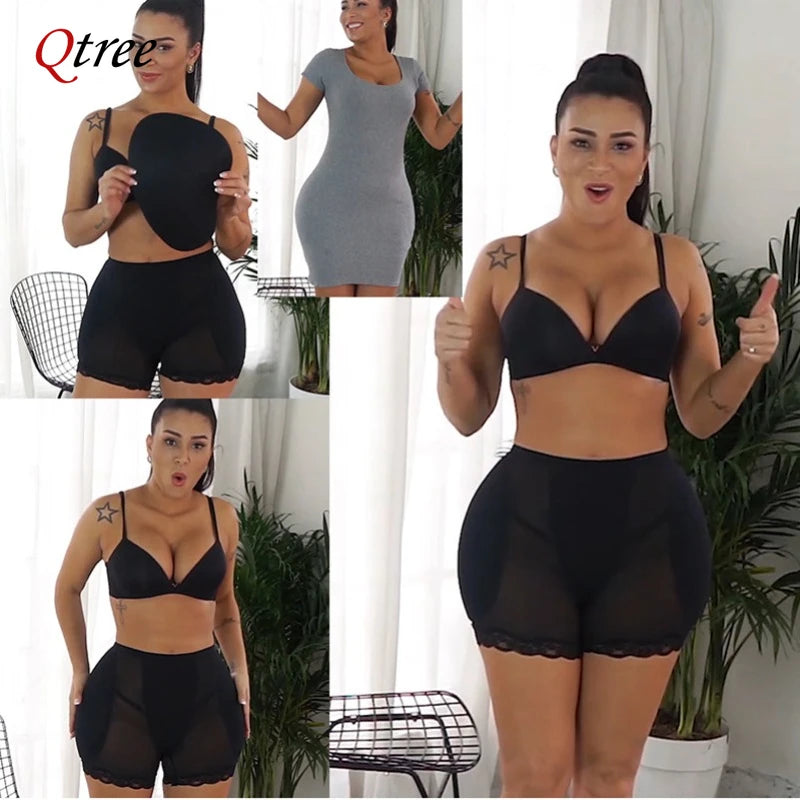 SexyStyle Seamless Butt Lifter Pad Underwear Shapewear Women Big Ass Control Panties Waist Trainer Body Shaper Hip Enhance Shorts